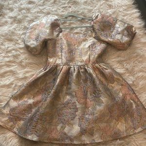 Mille brand Nina Pink Brocade in Medium